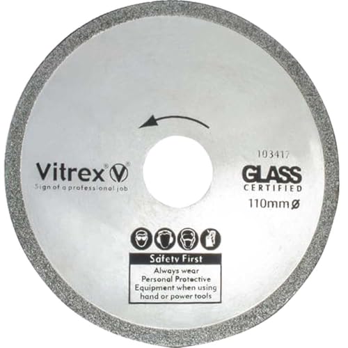 Vitrex VIT103417 Diamant-Glasklinge, 110 mm Vitrex VIT103417 Diamant-Glasklinge, 110 mm von VITREX