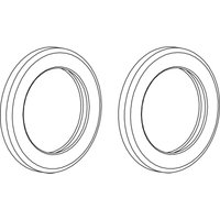 Vitris Atrivant 80 Griffmuschel-Paar rund ø44mm Edelstahl selbstklebend - 1 Paar von VITRIS