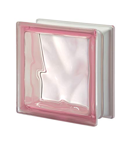 VITROLAND 011731 RO19/O Glasblock, Rosa von VITROLAND