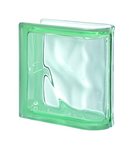 VITROLAND 016545 Glasblock, Grün von VITROLAND