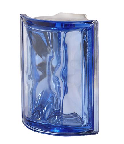 VITROLAND 019775 MEAZAC90/O Glasblock, blau von VITROLAND