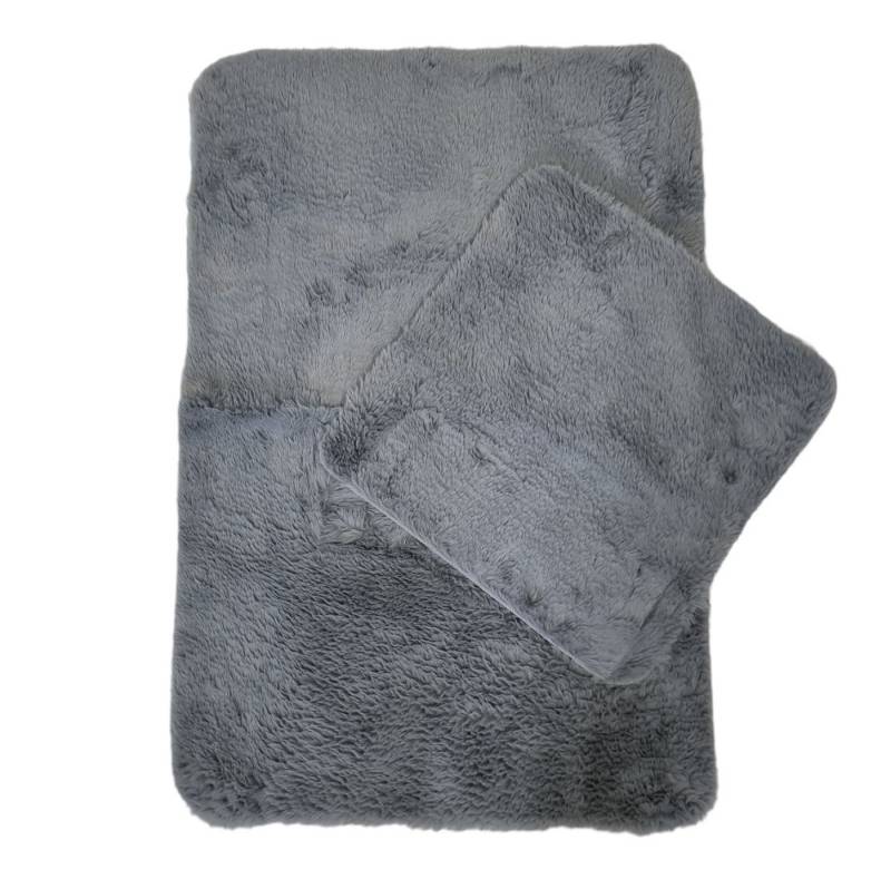 VIVA Home Fellteppich Fellteppich - Badteppich 2er Set, Kuschelig und weich von VIVA Home