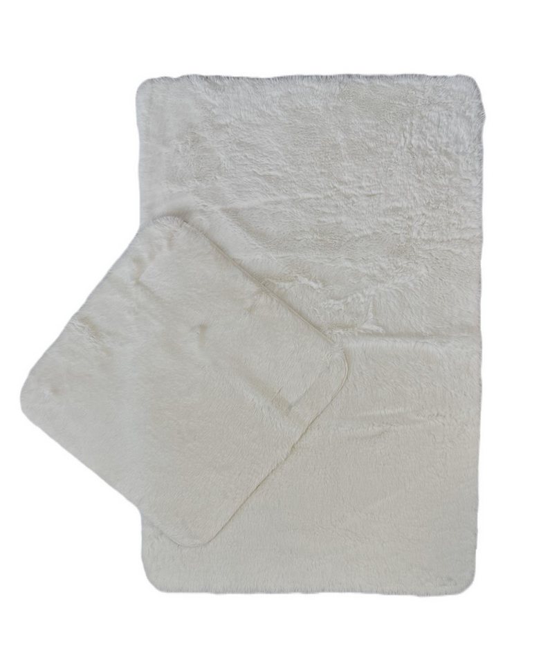 VIVA Home Fellteppich Fellteppich - Badteppich 2er Set, Kuschelig und weich von VIVA Home