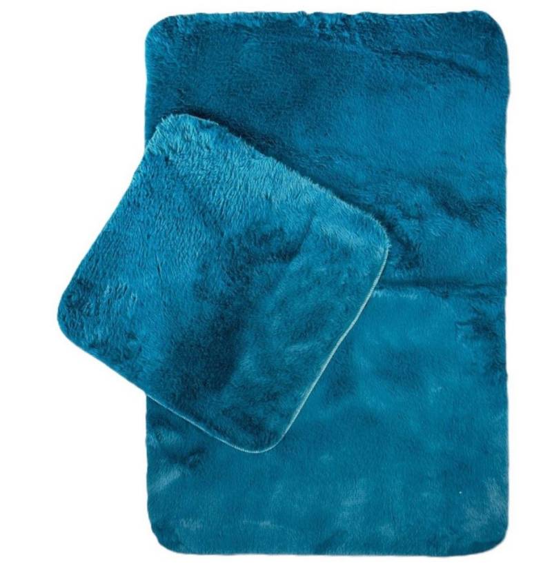 VIVA Home Fellteppich Fellteppich - Badteppich 2er Set, Kuschelig und weich von VIVA Home