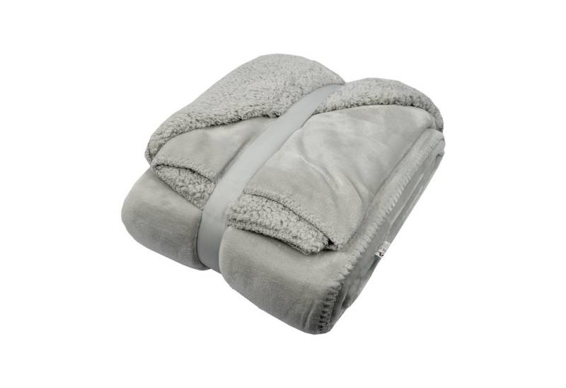Wohndecke Flanell und Sherpa, VIVA Home, Oberseite weicher Flanell und Rückseite wärmendes Sherpa Wohndecke Flanell und Sherpa, VIVA Home, Oberseite weicher Flanell und Rückseite wärmendes Sherpa von VIVA Home