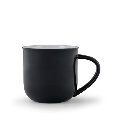 Viva Scandinavia Kaffeebecher aus Porzellan, robust, 350 ml, Dunkelblau, 2 Stück von Viva Scandinavia