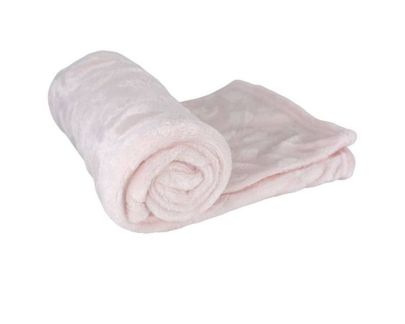 Wohndecke Couchdecke mit Herzen/Sternen 100 x 150 cm Flanell Wohndecke, VIVA, verschiedene Farben von VIVA