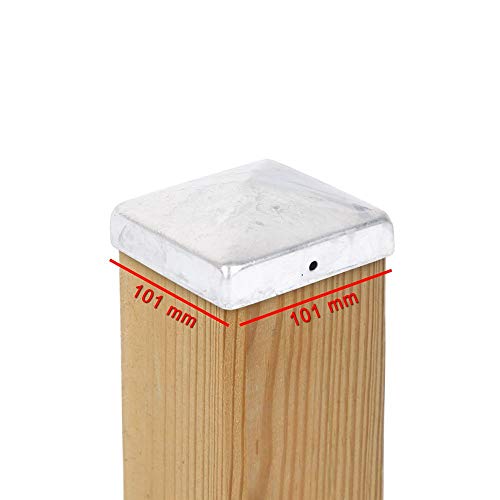 7 x PFOSTENKAPPE PYRAMIDE 101 x 101 MM STAHL FEUERVERZINKT 7 x PFOSTENKAPPE PYRAMIDE 101 x 101 MM STAHL FEUERVERZINKT von VIVAGARDEA