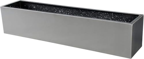 VIVANNO Blumenkasten Balkonkasten Pflanzkasten V2A Edelstahl Balkonix - 17 x 80 x 17 cm VIVANNO Blumenkasten Balkonkasten Pflanzkasten V2A Edelstahl Balkonix - 17 x 80 x 17 cm von VIVANNO