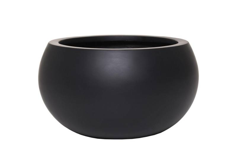 VIVANNO Blumentopf Fiberglas MORINO Anthrazit 30x19 cm von VIVANNO