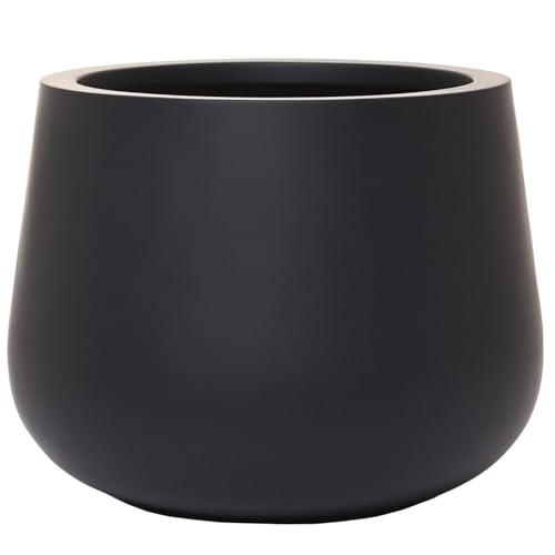 VIVANNO Blumentopf Pflanztopf Fiberglas GIRAR Anthrazit 27 cm VIVANNO Blumentopf Pflanztopf Fiberglas GIRAR Anthrazit 27 cm von VIVANNO