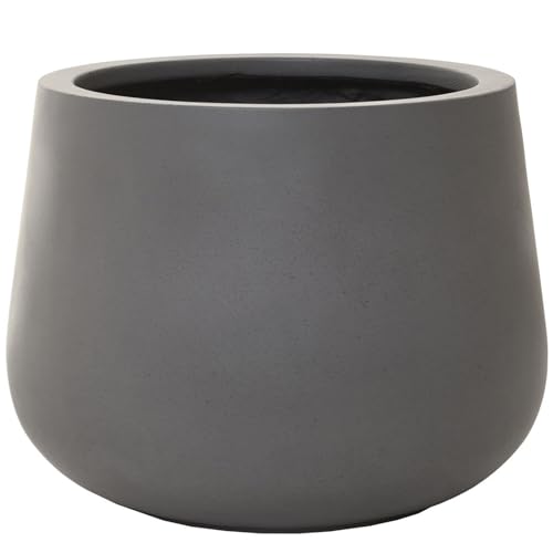 VIVANNO Blumentopf Pflanztopf Fiberglas GIRAR Beton-Design Grau 27 cm VIVANNO Blumentopf Pflanztopf Fiberglas GIRAR Beton-Design Grau 27 cm von VIVANNO
