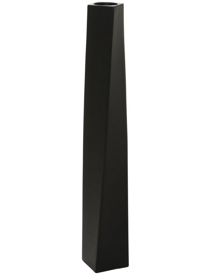 VIVANNO Bodenvase Kerzenständer Standkerzenhalter Fiberglas Schwarz Matt HYDRON - VIVANNO Bodenvase Kerzenständer Standkerzenhalter Fiberglas Schwarz Matt HYDRON - von VIVANNO