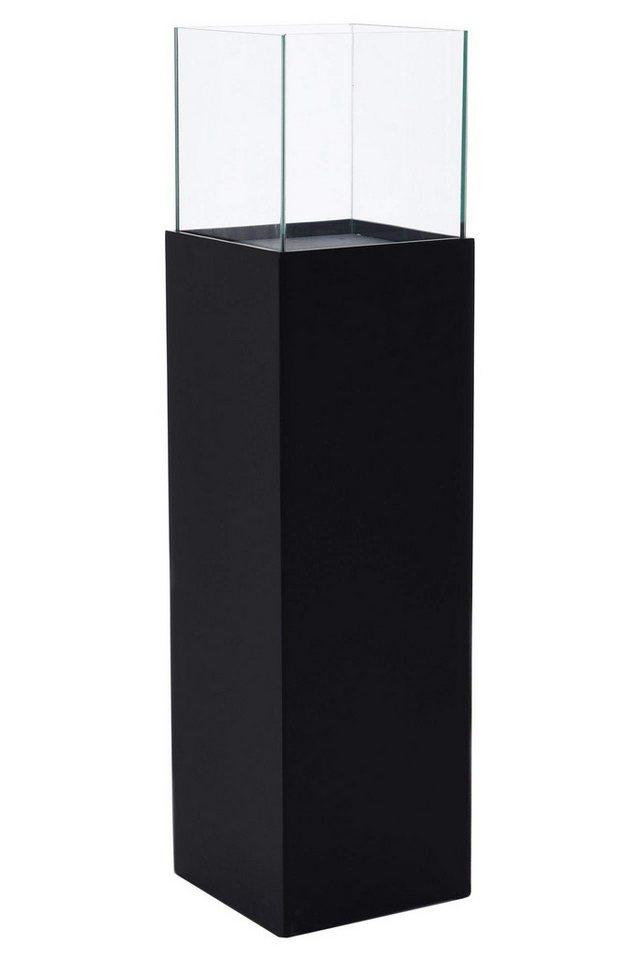 VIVANNO Bodenwindlicht Windlichtsäule Kerzenhalter Windlicht CANDELA - Schwarz Matt - VIVANNO Bodenwindlicht Windlichtsäule Kerzenhalter Windlicht CANDELA - Schwarz Matt - von VIVANNO