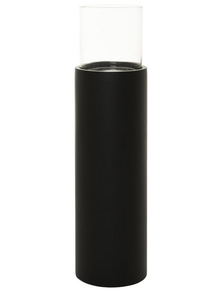VIVANNO Bodenwindlicht Windlichtsäule Windlicht rund CANDIRO Schwarz Matt 21x80 cm VIVANNO Bodenwindlicht Windlichtsäule Windlicht rund CANDIRO Schwarz Matt 21x80 cm von VIVANNO