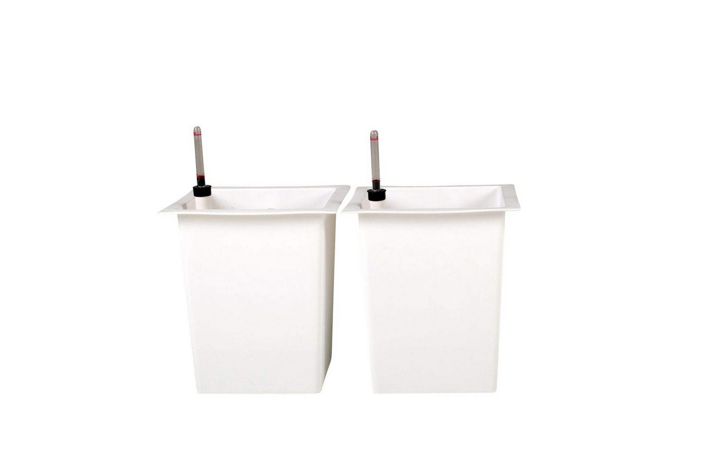 VIVANNO Pflanzeinsatz 2er Set 29er Blumenkübeleinsatz mit Bewässerungsset Kunststoff von VIVANNO