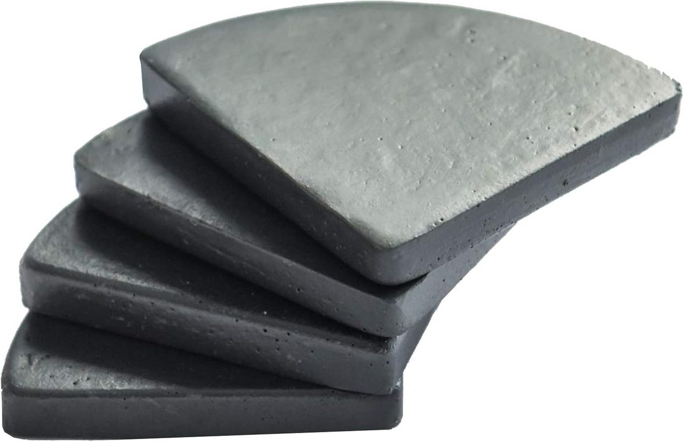 VIVANNO Pflanzenroller Fiberzement PUT - Grau Matt, (Set, 4-St), 7x7x1 cm VIVANNO Pflanzenroller Fiberzement PUT - Grau Matt, (Set, 4-St), 7x7x1 cm von VIVANNO