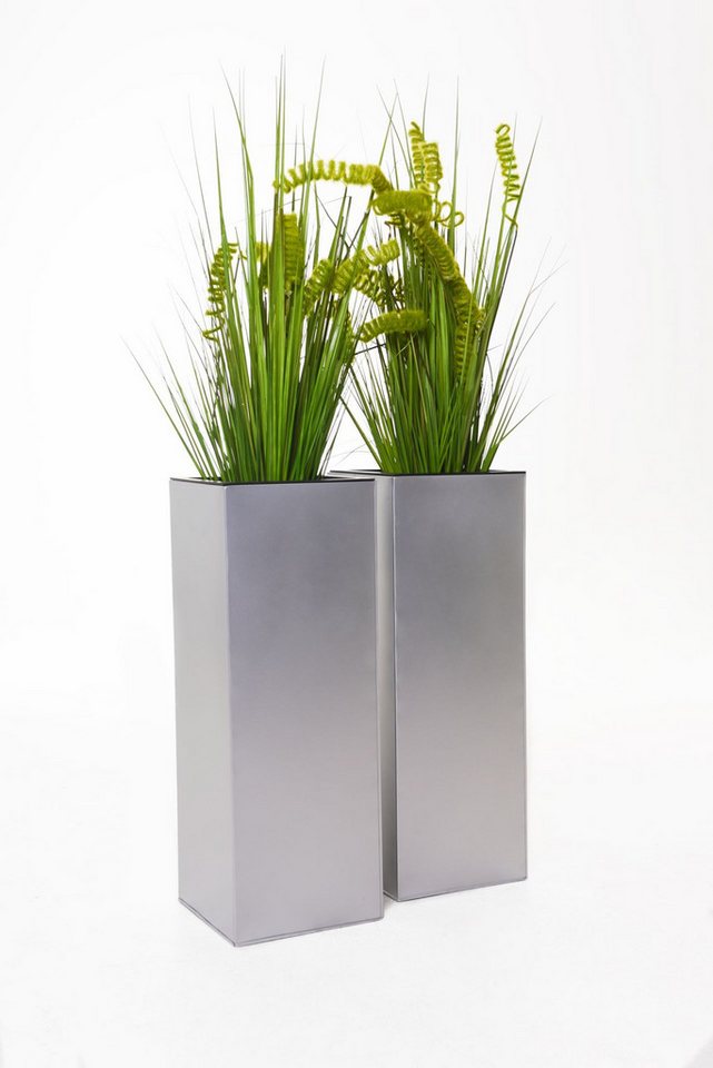 VIVANNO Pflanzkübel Zink BLOCK Säule VIVANNO Pflanzkübel Zink BLOCK Säule von VIVANNO