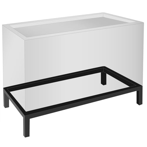 VIVANNO Untergestell für Pflanzkübel Schwarz Base 100x45x10 von VIVANNO