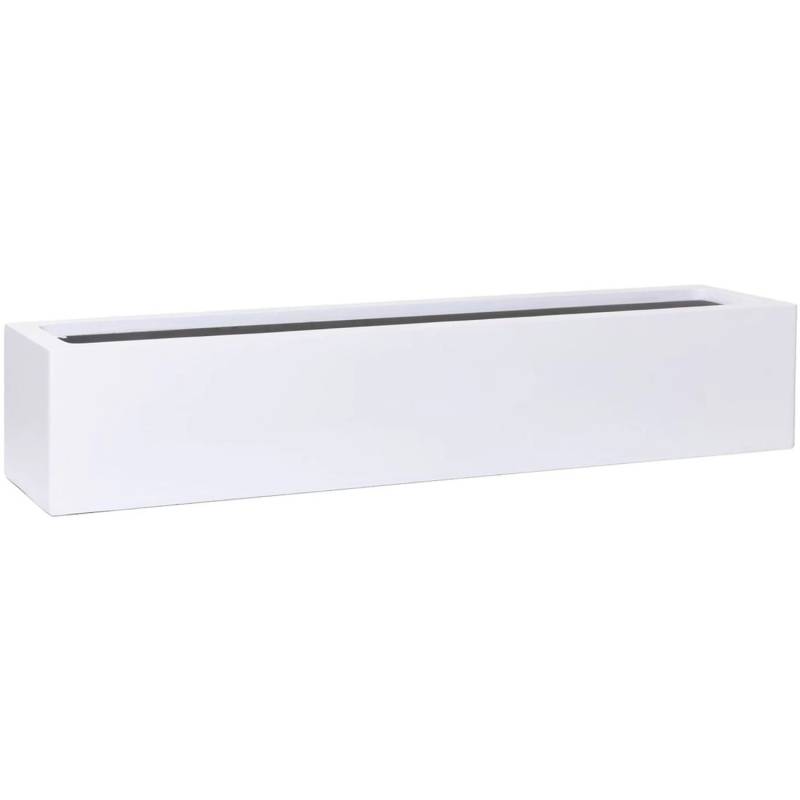 Vivanno Pflanzkasten Flobo 80 cm x 17 cm x 15 cm Weiß von VIVANNO