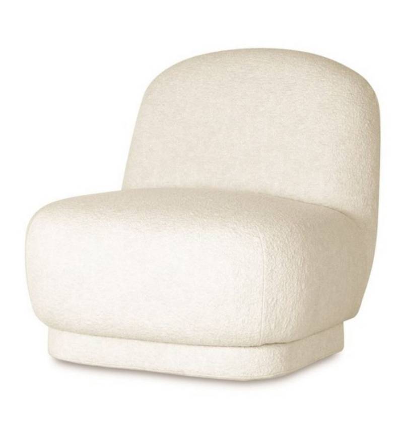 VIVENTE Möbel Loungesessel BALOON in Teddy-Stoff Loundge-Sessel MODERN und EXCLUSIV von VIVENTE Möbel