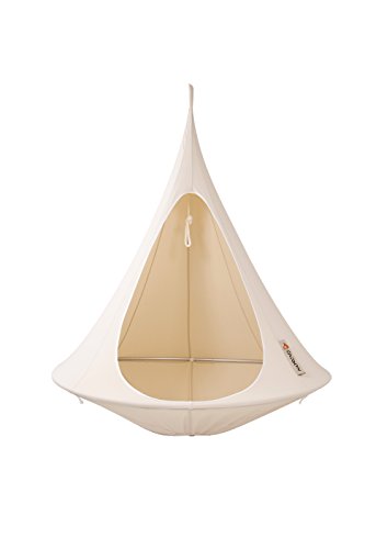 Cacoon CACSW1 Single Hängesessel - Natural White von VIVERE