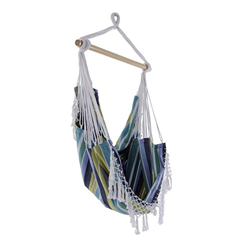 Vivere B529 Hängematte Sessel Baumwolle, Cayo Reef mehrfabig von Vivere