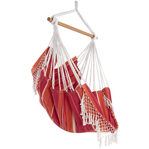 Vivere B536 Hängematte Sessel Baumwolle, Mimosa, mehrfabig von Vivere