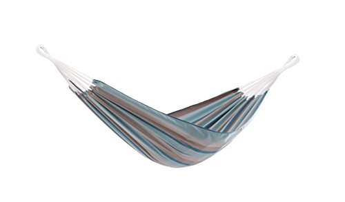 Vivere BZSUN08 Brasilianische Sunbrella-Doppelhängematte, Gateway Mist, Mehrfarbig von Vivere