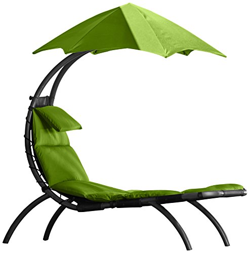 Vivere DRMLG-GA Der Original Traum-Lounger Polyester, grün von VIVERE