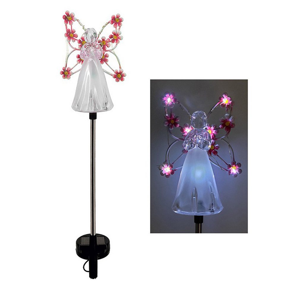 VIVIHEYDAY LED Gartenleuchte Engel LED Solarleuchte, LED-Solar Gartenlicht, Tageslichtsensor, LED fest integriert, Solar Straßenlampe für Villa Rasen von VIVIHEYDAY