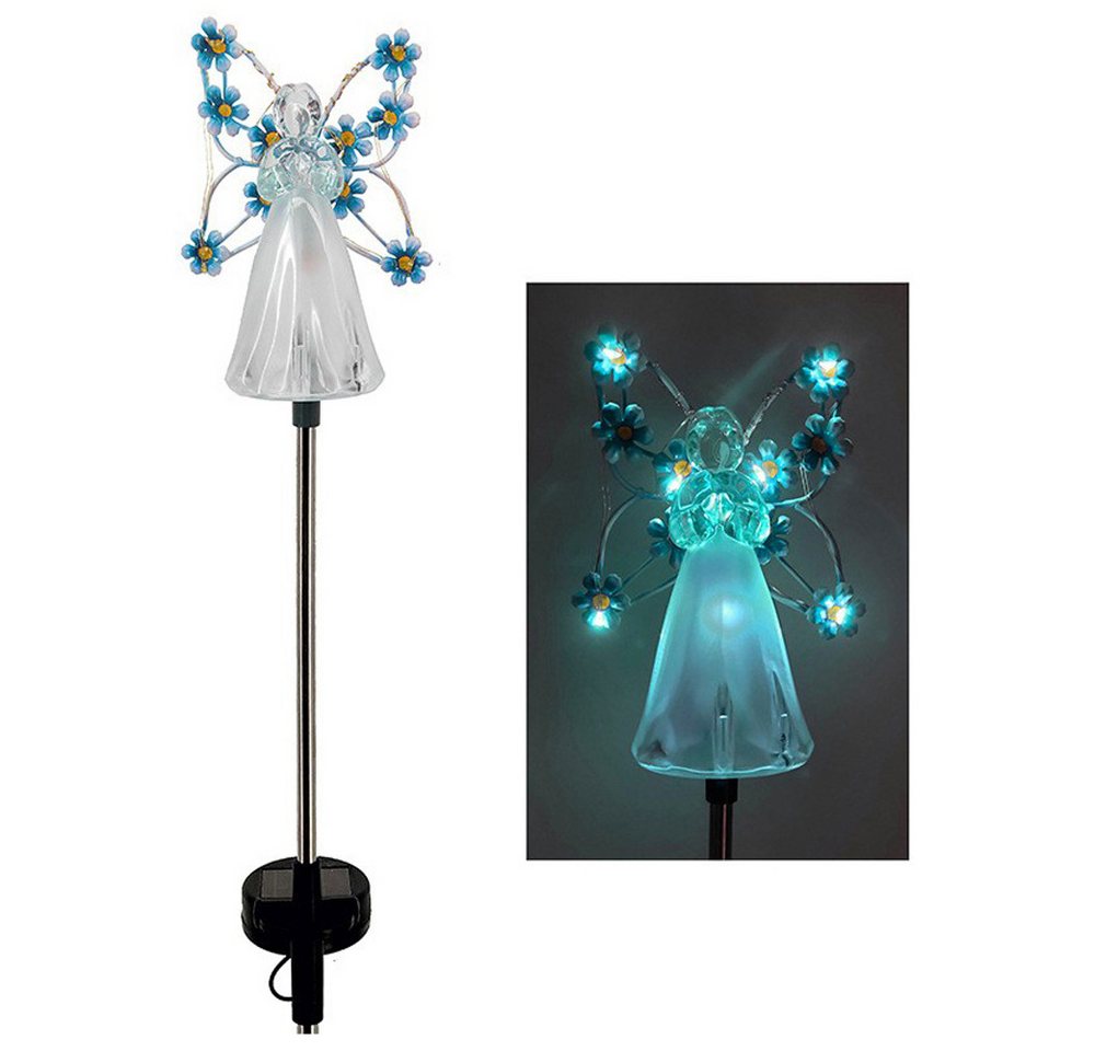 VIVIHEYDAY LED Gartenleuchte Engel LED Solarleuchte, LED-Solar Gartenlicht, Tageslichtsensor, LED fest integriert, Solar Straßenlampe für Villa Rasen von VIVIHEYDAY