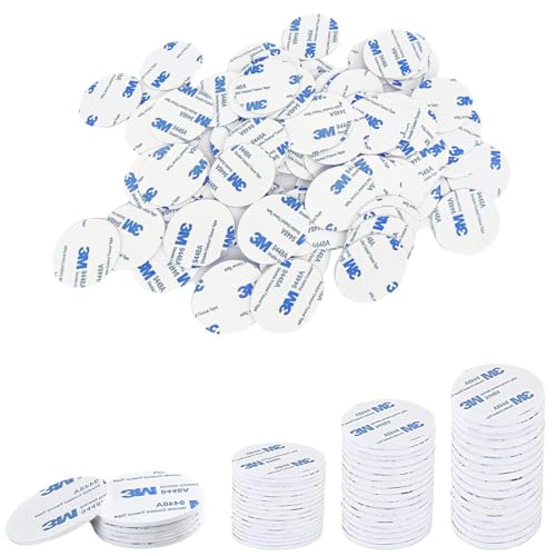 VIVIIHOO 3M Klebepads - Extra starke doppelseitige Klebepads mit 100 Stück in weiß, ideal für Wände, Boden, Türen, Kunststoffe, Gläser und Metall. VIVIIHOO 3M Klebepads - Extra starke doppelseitige Klebepads mit 100 Stück in weiß, ideal für Wände, Boden, Türen, Kunststoffe, Gläser und Metall. von VIVIIHOO