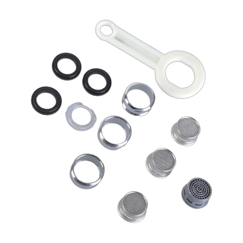 VIVIWI 3 Stück Wasserhahn-Luftsprudler 24 mm Wasserhahn-Sieb für Küchenbedarf und Badezimmer mit einfachen Installationsdesigns von VIVIWI