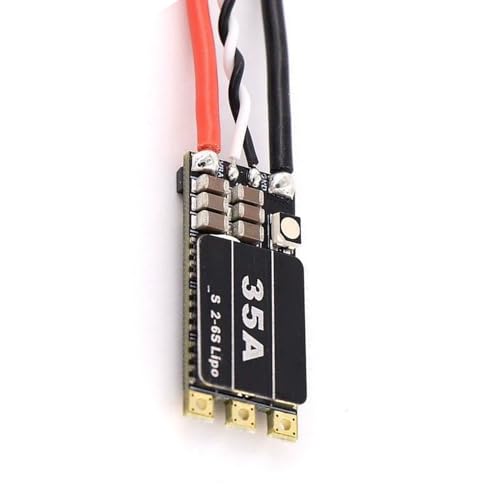 VIVIWI 35A 45A für BLHeli-S Geschwindigkeitsregler 2-6S Netzteil mit LED für F4 F7 FPV Quadcopter Drohnen Zubehör von VIVIWI