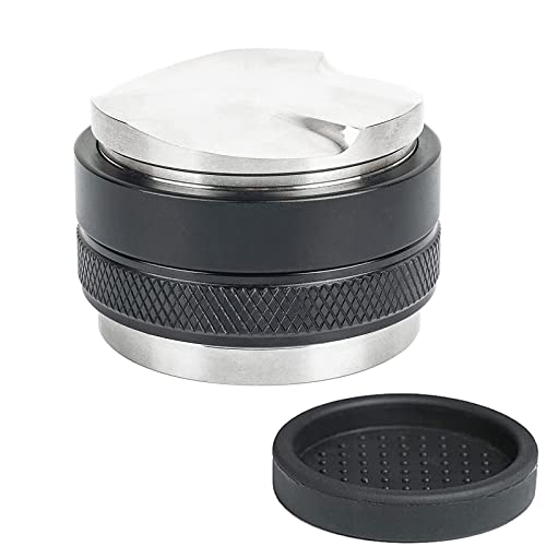 VIVIWI 53/58 mm Kaffee-Verteiler, Tamper Doppelkopf, 2-in-1-Kaffee-Nivellierwerkzeug, Espresso-Verteilerwerkzeug und Tamper-Siebträger VIVIWI 53/58 mm Kaffee-Verteiler, Tamper Doppelkopf, 2-in-1-Kaffee-Nivellierwerkzeug, Espresso-Verteilerwerkzeug und Tamper-Siebträger von VIVIWI