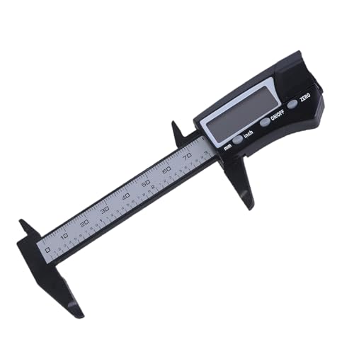 VIVIWI Messschieber 0–75 mm, elektronischer LCD-Messschieber, Taschengröße, Mikrometer, Messgerät, Dicke, Durchmesser, Messwerkzeug von VIVIWI