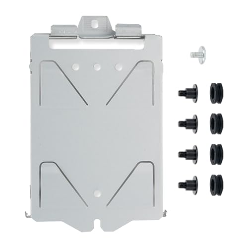 VIVIWI Metallhalterung mit Schrauben für Konsole Festplattenlaufwerke Basishalterung Halterung Tray Gaming Zubehör von VIVIWI