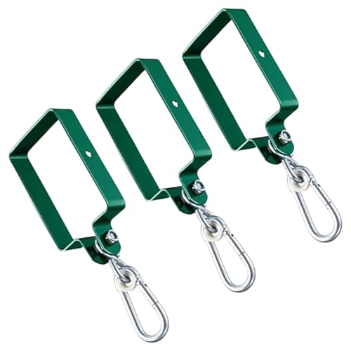 VIVIWI Robuster Schaukelhaken, starke Metallverlängerung, Befestigungsklammern, quadratische Schaukelklemmen mit Karabiner VIVIWI Robuster Schaukelhaken, starke Metallverlängerung, Befestigungsklammern, quadratische Schaukelklemmen mit Karabiner von VIVIWI
