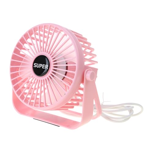 VIVIWI Tragbarer Ventilator USB Tischventilator Tisch Starke Luftströme Leise Betrieb 3 Geschwindigkeit Drehbar Standventilator für Zimmer von VIVIWI