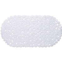 Antirutsch-Badewannenmatte/Duschmatte - Weiß - 68 x 35 cm - Rutschfeste PVC-Matte mit Saugnäpfen für Badewanne, Dusche & Boden von VIVOL