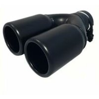 Auspuffblende doppel schwarz 756-4-60B universal Anschluss 45-60mm Auspuffblende doppel schwarz 756-4-60B universal Anschluss 45-60mm von VIVOL