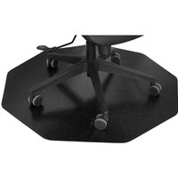 Bodenschutz - Bürostuhlmatte - 96x99 cm - Schwarz Bodenschutz - Bürostuhlmatte - 96x99 cm - Schwarz von VIVOL