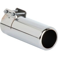 Edelstahl-Auspuffblende - rund - passend für 44-57 mm Edelstahl-Auspuffblende - rund - passend für 44-57 mm von VIVOL