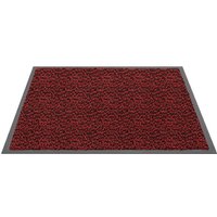 Fußmatte / Schmutzfangmatte MARS - 60 x 90 cm - Rot - Rot von VIVOL