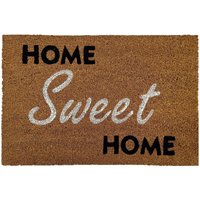 Kokos-Fußmatte - 'Home Sweet Home 2' - 40 x 60 cm - Rutschfest, staubfrei & effektiver Schmutzabrieb Kokos-Fußmatte - 'Home Sweet Home 2' - 40 x 60 cm - Rutschfest, staubfrei & effektiver Schmutzabrieb von VIVOL