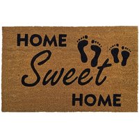 Kokos-Fußmatte - 'Home Sweet Home' - 40 x 60 cm - Rutschfest, staubfrei & effektiver Schmutzabrieb Kokos-Fußmatte - 'Home Sweet Home' - 40 x 60 cm - Rutschfest, staubfrei & effektiver Schmutzabrieb von VIVOL