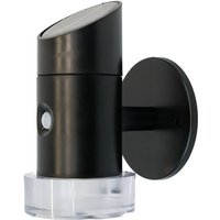 LED-Wandlampe - Solar - Bewegungsmelder - Kabellose Wandleuchte mit Pufferbatterie von VIVOL