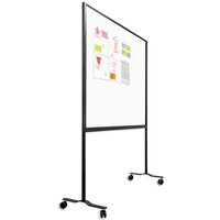 Mobiles Whiteboard/Trennwand - Emaille - 120x150 cm Mobiles Whiteboard/Trennwand - Emaille - 120x150 cm von VIVOL