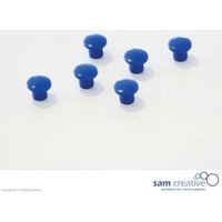 Satz Memo-Magnete 10mm blau von VIVOL